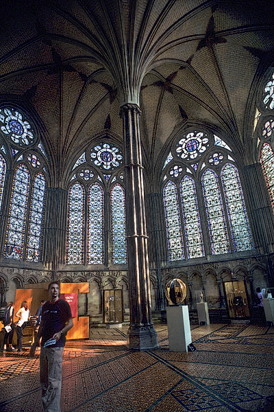 The Westminster Abbey’s Chapter House.