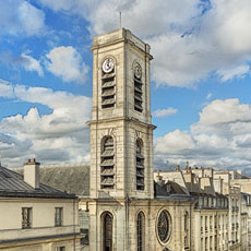 Saint-Jacques-du-Haut-Pas church on rue Saint-Jacques.
