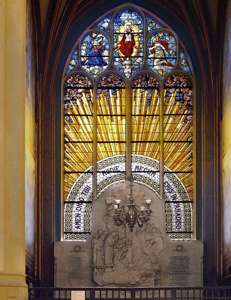 La chapelle commémorative en mémoire du bombardement allemand du Vendredi-Saint dans l’église Saint-Gervais-Saint-Protais.