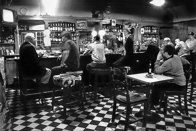 J.J. Foley’s, un bar sur Kingston Street, Boston.