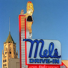 Mel’s Drive-in near Hollywood Boulevard.