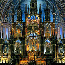 Basilika Notre-Brud, Montréal.
