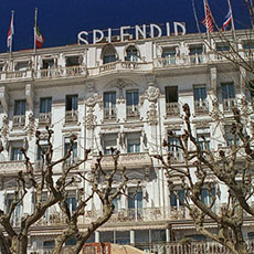 L’hôtel Splendid à Cannes.
