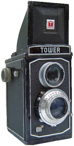 The Sears Tower Reflex, an entry-level twin lens reflex made in 1955.