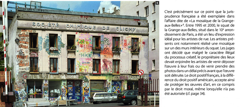 Le squat de la Grange-au-Belles dans le 10è arrondissement de Paris.