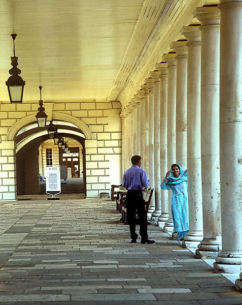 Des arcades de l’observatoire Greenwich.