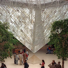 The Carrousel du Louvre Shopping mall’s Inverted Pyramid.
