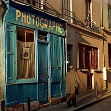 Une boutique photo sur la rue Sainte Marthe.