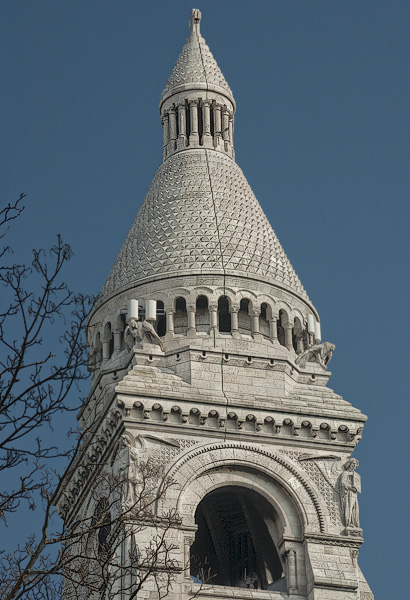 Sacré-Cœur Basilica’s bell tower.