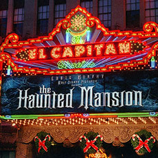 The El Capitan movie theater on Hollywood Boulevard.