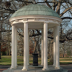 The Old well, a fountain on the University of North Carolina Chapel Hill campus.