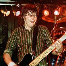 Ed Crawford of the and Firehose playing at the Rathskeller in Kenmore Square in 1988.