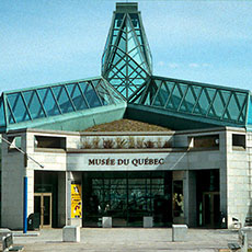 Museé du Québec’s nyere façade.